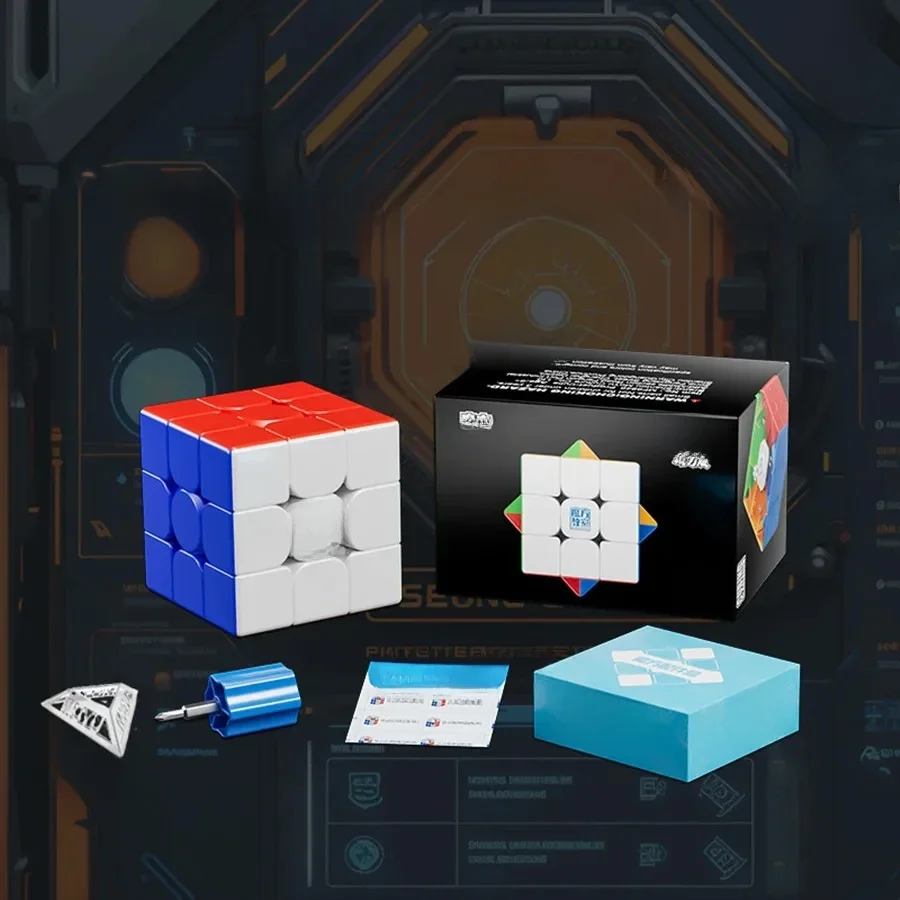Meilong 3M V2 3x3 Magnetic Magic Cube Magnetic Lite / Standard / UV Speed Profesjonalne puzzle dla dzieci Zabawka na prezent dla dzieci — zdjęcie 2