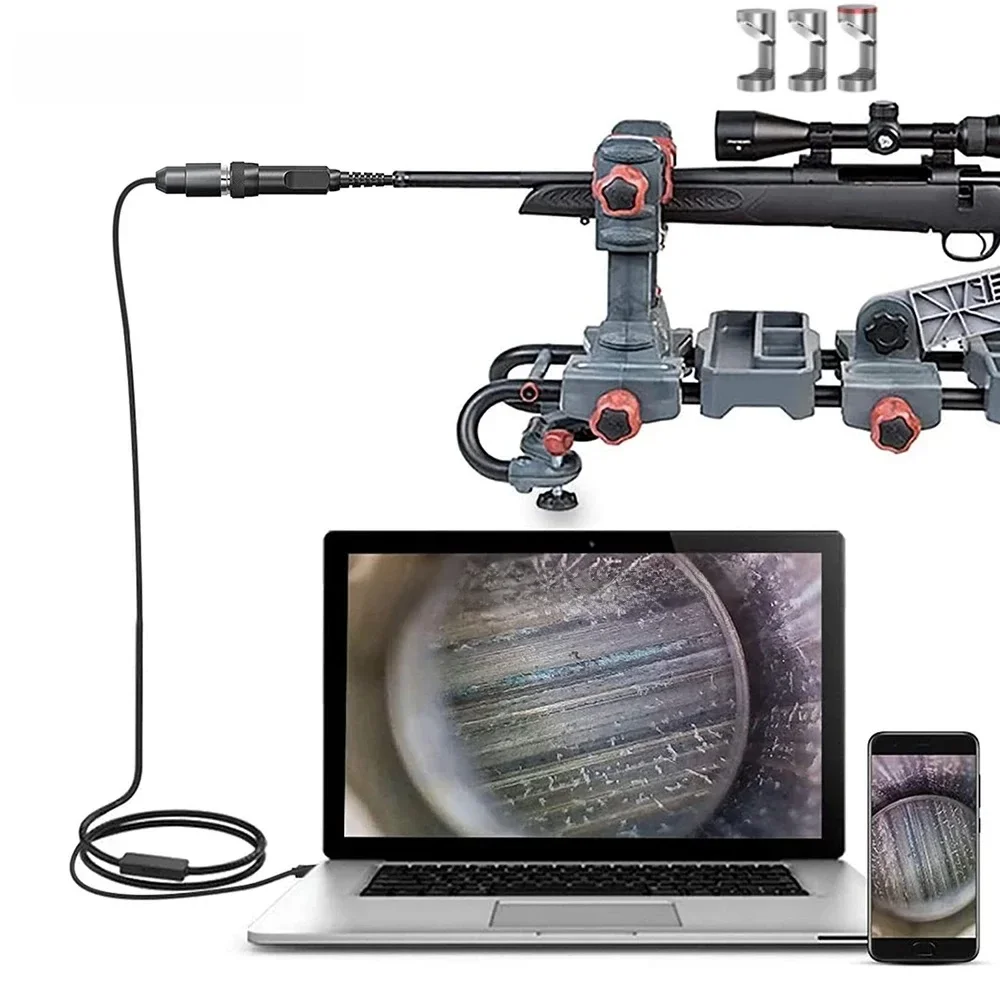 Teslong ntg100 5mm Durchmesser Gewehr Endoskop Kamera digitale Jagd Reinigungs fernrohr für über 20 Kaliber