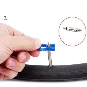 4-İN-1 Laptop Tamir, Bisiklet, Vana Araçları, Vana Çekirdek Anahtarı MTB Yol Bisikleti Sökme, Kurulum, Aracı, Kaldırma Parçaları Mavi 8 en çok satan, anahtar vana-no. 1