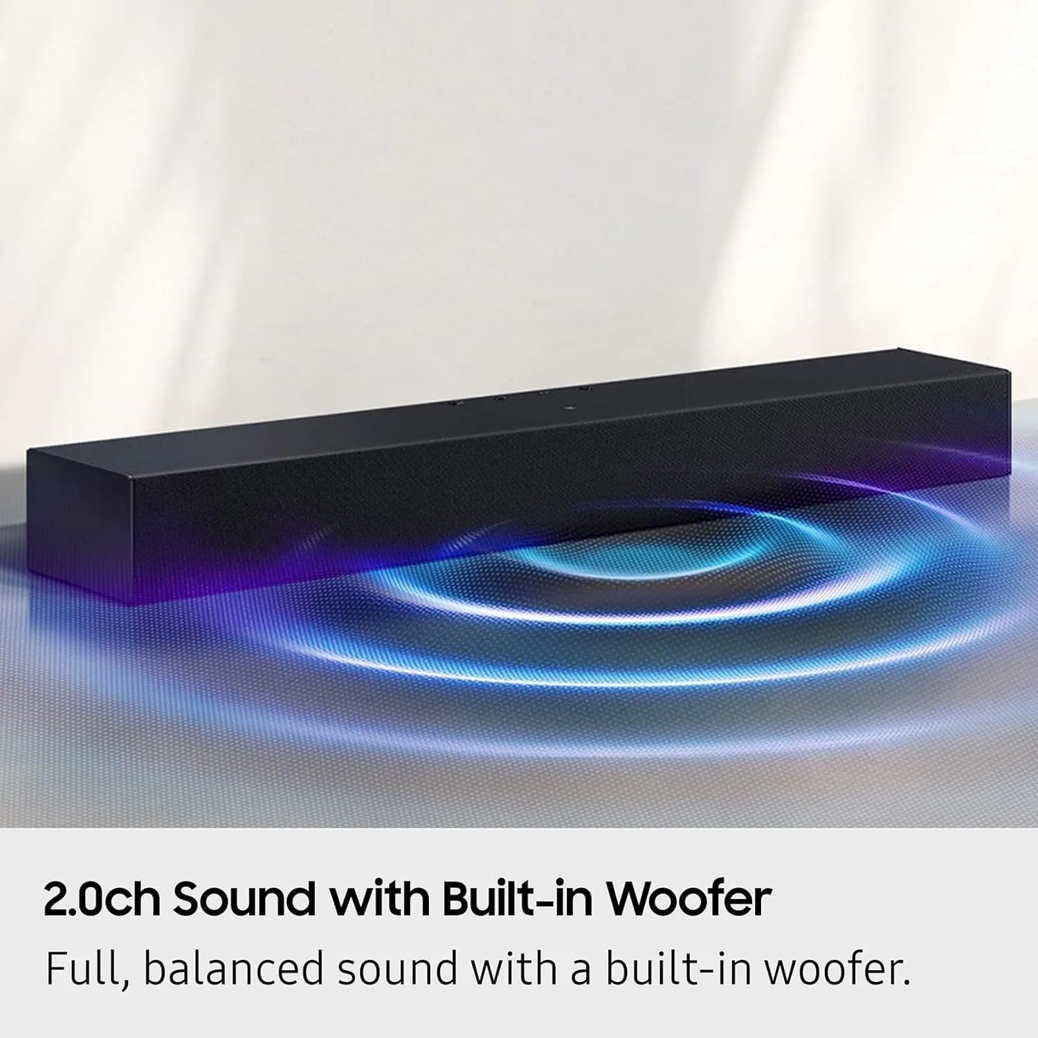 Samsung Soundbar 2.0CH B-Series مع مضخم صوت - أسود #3