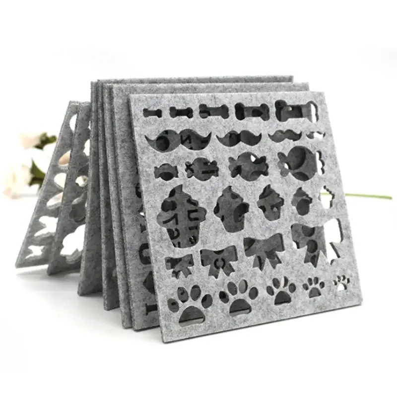 7 sztuk filc wełniany filcowanie igłą DIY Craft wzornik aplikacja rękodzieło kształtowanie M68E — zdjęcie 2