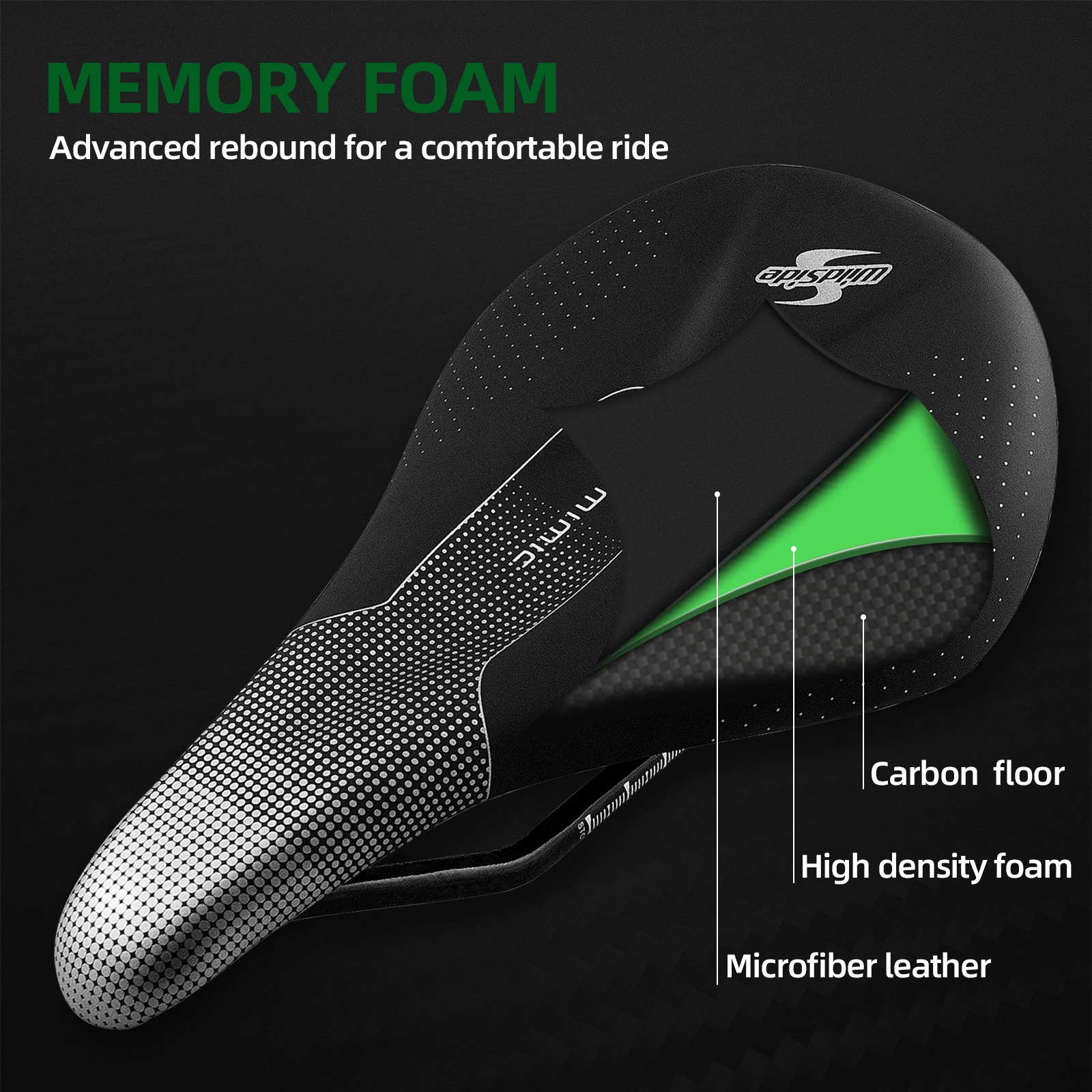 Lightweight carbon fiber saddle Road mountain Bike Saddle 143 155 for Men Women Triathlon Tt  Saddle Comfort Wide Racing Seat