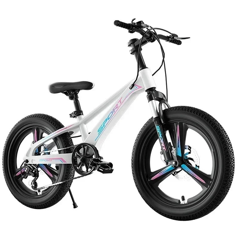 AliExpress NONE Adjustable Children Bike 18/20 Inch Magnesium Alloy Bicycle For Child 7-12 Year Old Baby Gift mountain bike