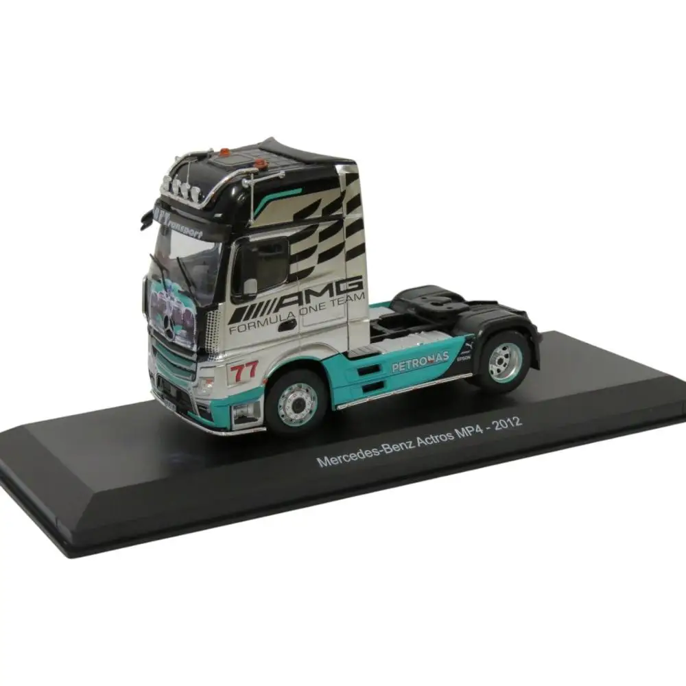 Salvat, camion de réglage Actros Mp4 2012, échelle 1:43, miniature moulé sous pression à collectionner, collection de camions dédié au monde de réglage sans fascicle ni feuille, nouvel emballage blister original