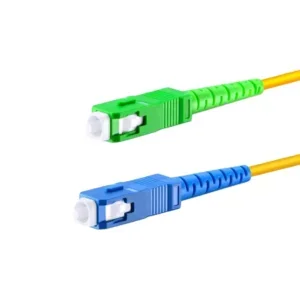 OS2 Fiber Patch Cable, SC APC/UPC Simplex, Single Mode , 2.0mm, LSZH
