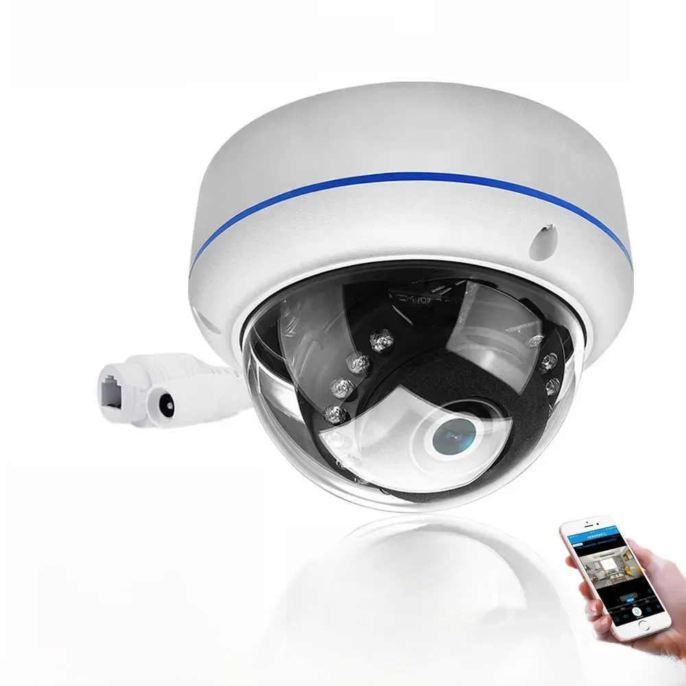 Tuya 5MP POE Dome Sicherheit IP Kamera mit Audio Outdoor Home Smart Leben CCTV Überwachung Decke