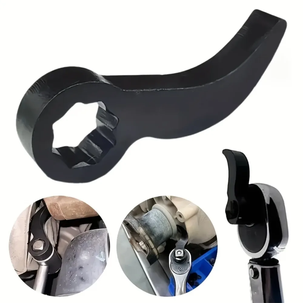 Bull Horn Hebelstange Adapter Kopf Werkzeug Einstellbare Winkel Bar für 1/2 Ratsche Gabelschlüssel Halbwelle Antriebswelle Demontage Werkzeug