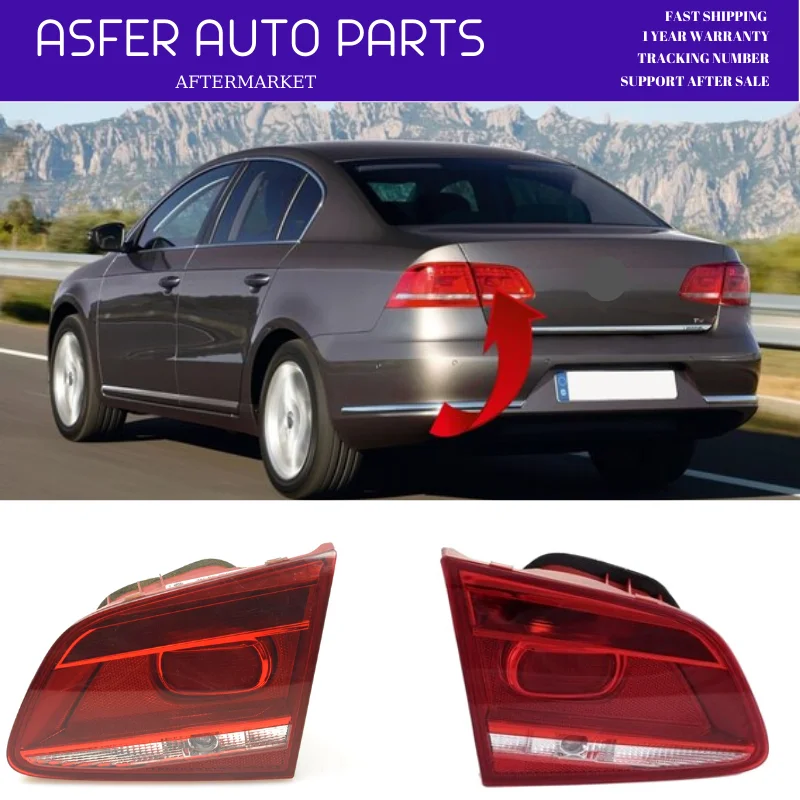 Taillight Interior Right and Left For Vw Passat B7 2011-2014 High Quality Fast Shipping Oem 3AE945094J 3Ae945307C