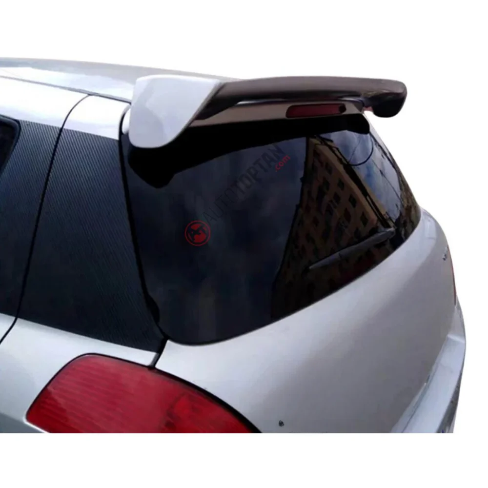 For Suzuki Swift 2005-2016 Unıversal ABS Plastic Rear Roof Spoiler Wing Trunk Lip Car Styling Fully Compatible Tunıng Sports