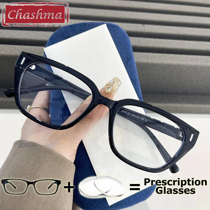 Chashma Prescription Glasses Acetate Eyewear Optical Lenses Men Progressive Spectacles Women Anti Blue Ray Computer Eyeglasses