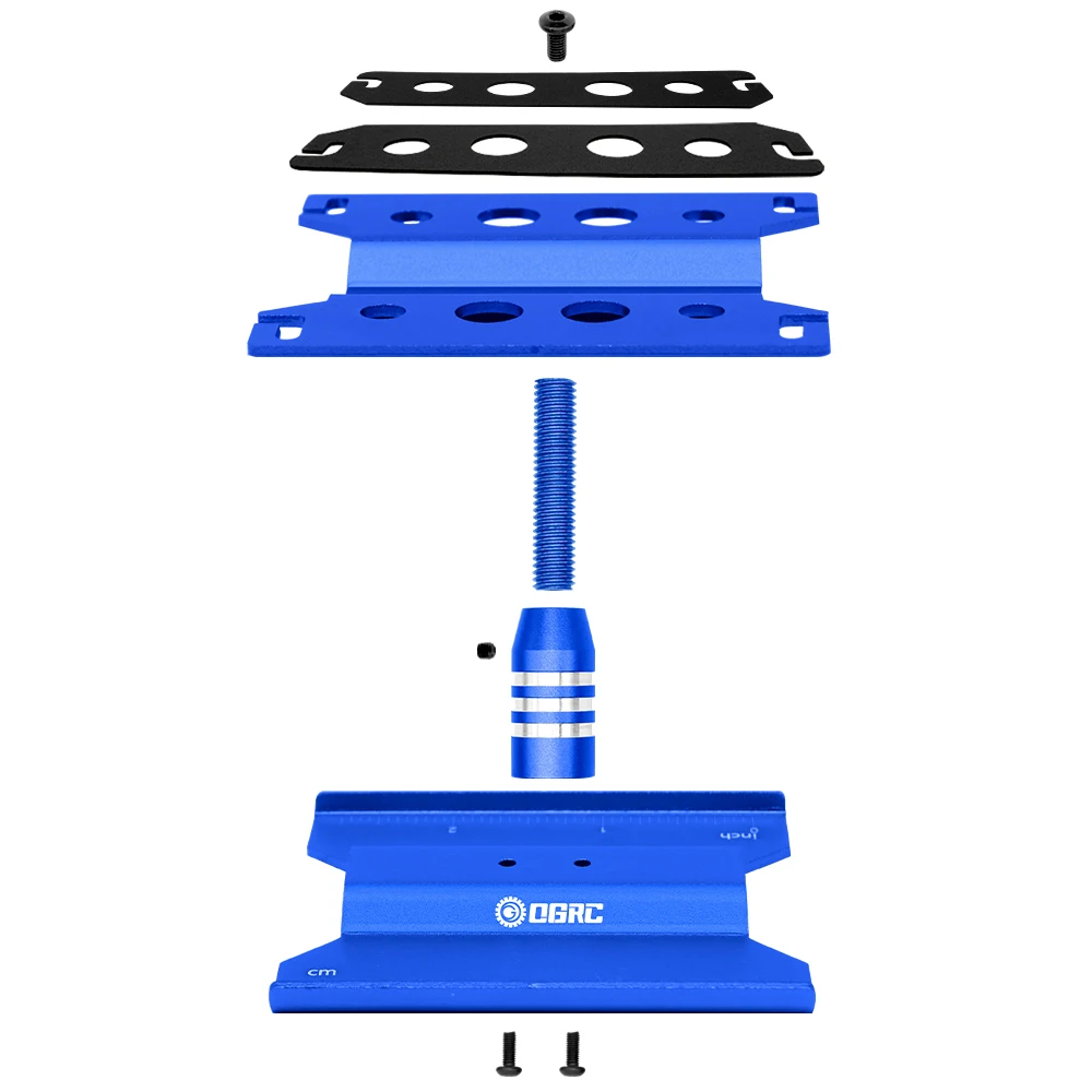 RC Car Repair Stand Workstation RC Work Stand for SCX24 TRX4M FCX24 1/16 1/18 1/24 Scale RC Truck Crawler Buggy