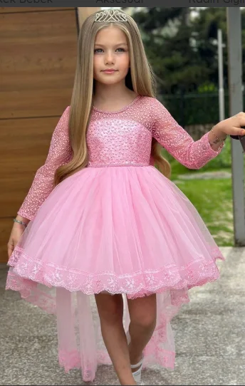 AUTUMN FLOWER DANCING GIRLS WEDDING PAGEANT PARTY DRESS WITH A PRINCESS OFFICIAL INFANT CHILDREN BABY CHILDREN 3-10 YEARS AGO