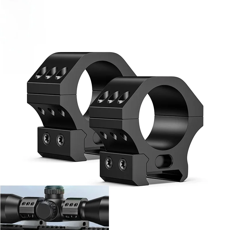 Anneaux de lunette de visée de précision en aluminium, montage pour Picatinny R64.2 pièces, 30mm