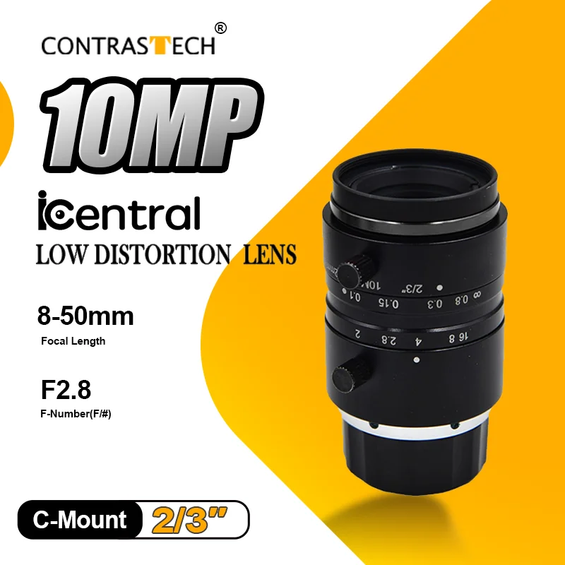 CONTRASTECH 10MP Icentral Lenses 2/3