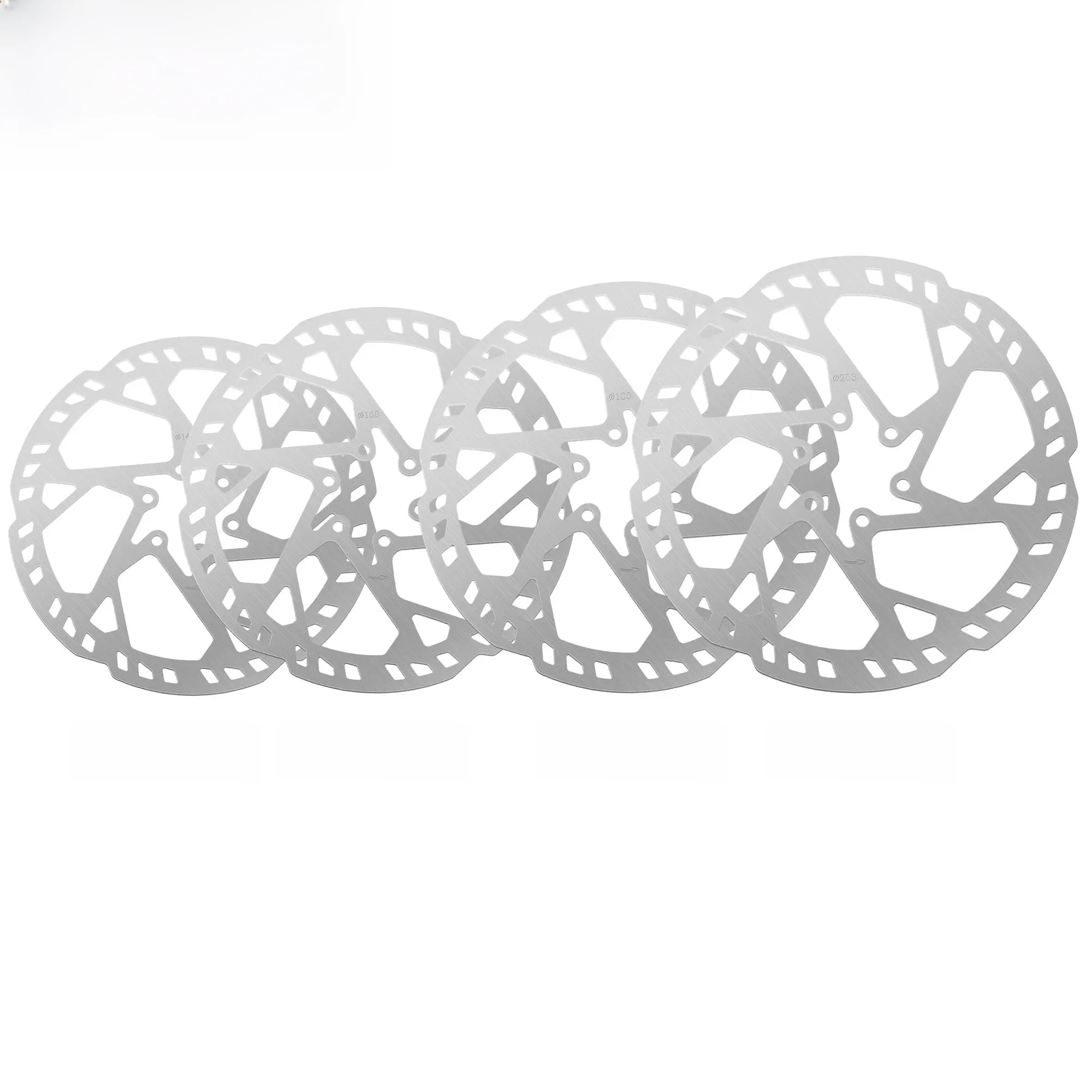 AliExpress DYISLAND MTB E-Bike 2.3mm Disc Brake Rotor 140mm/160mm/180mm/203mm Stainless Steel Brake Rotors Road Bicycle Brake Disc