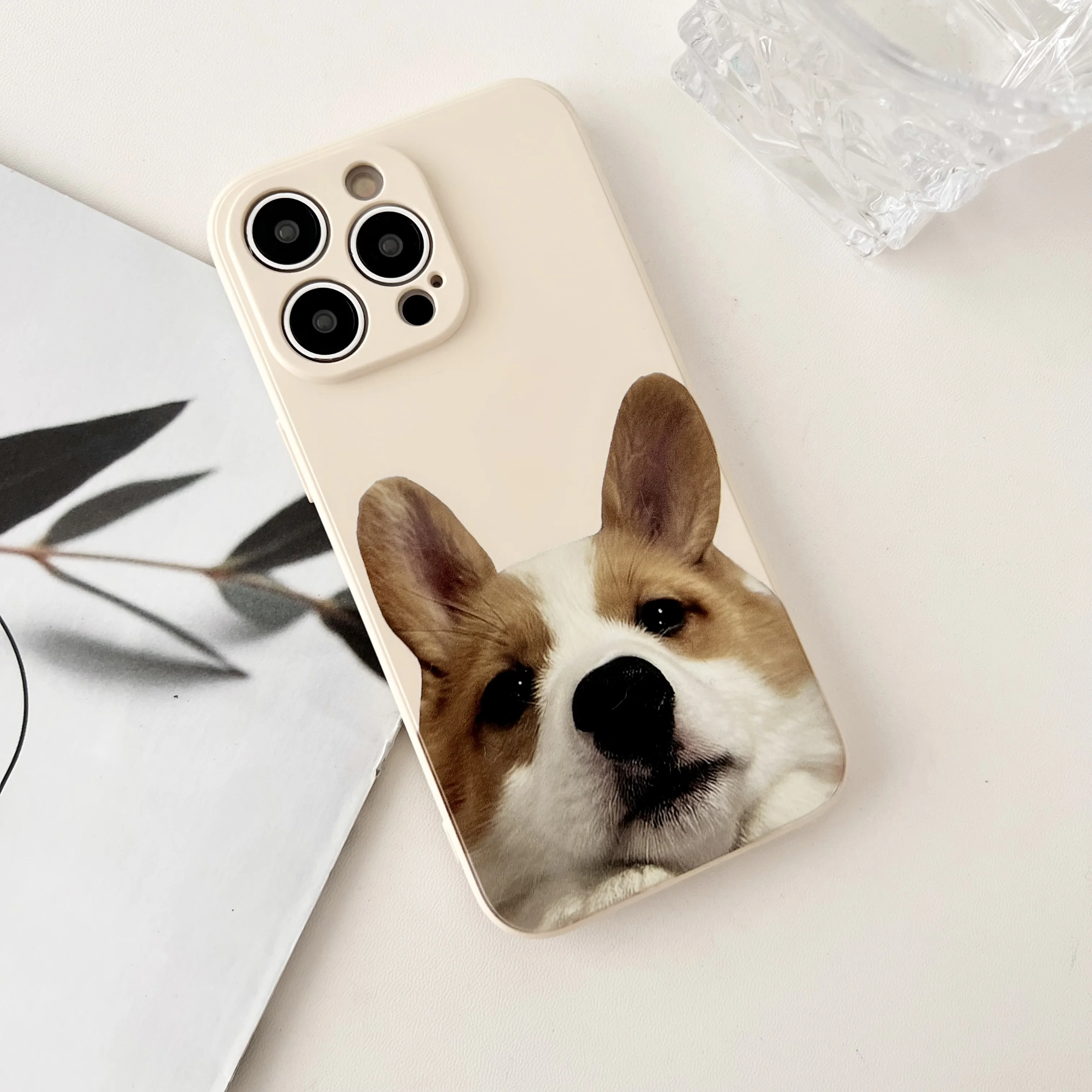 Funny Corgi Phone Case For iPhone 15 14 13 12 11 Plus Mini Pro Max X XS XR 7 8 Cover