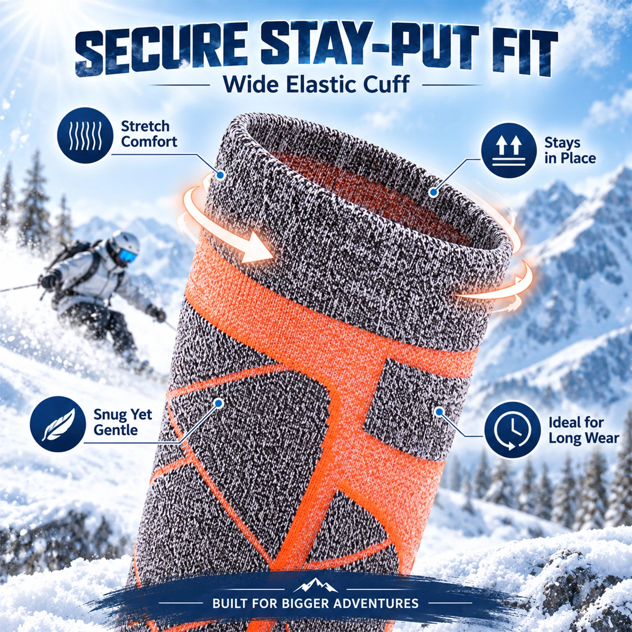 Thermal Ski Socks Knee High Wa - Thermal Sock Winter review and price