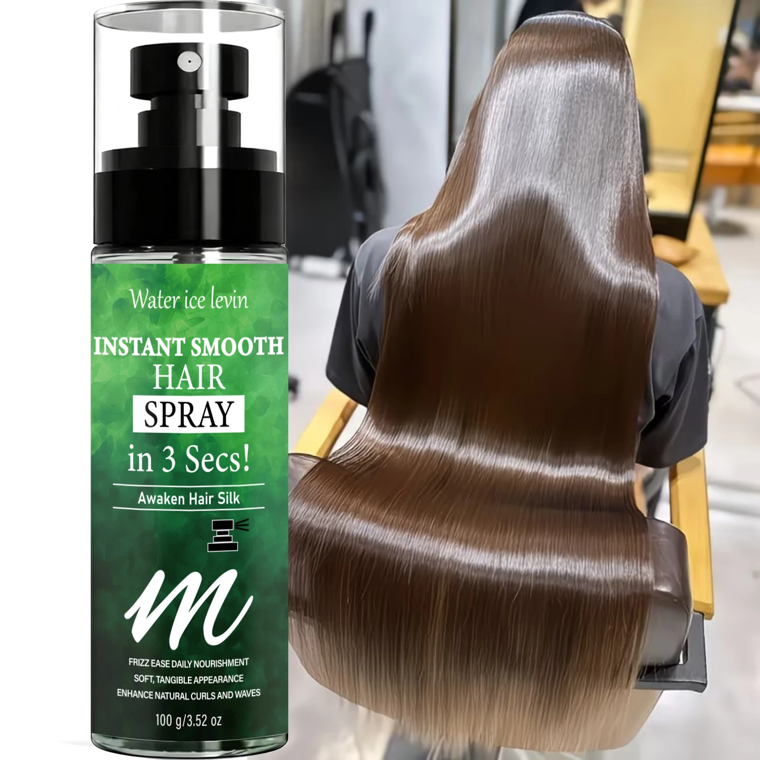 Spray Capilar Suavizante Water - Hair Care Curly Hair avaliação e preço