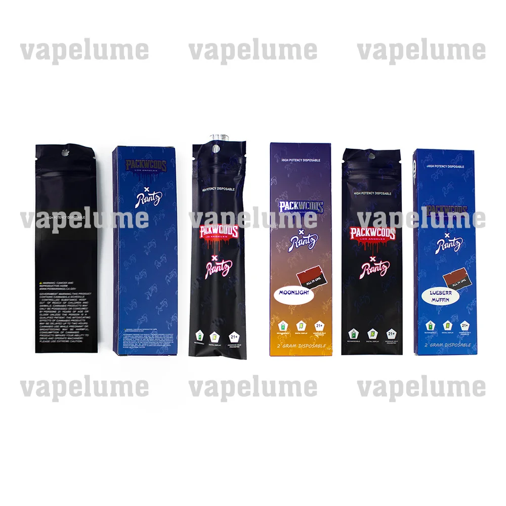 Packwoods السجائر الإلكترونية 1.0 مللي قلم Vape فارغ التسخين المسبق بطارية جراب خراطيش النفط السجائر الإلكترونية شاشة عرض مخصص #4