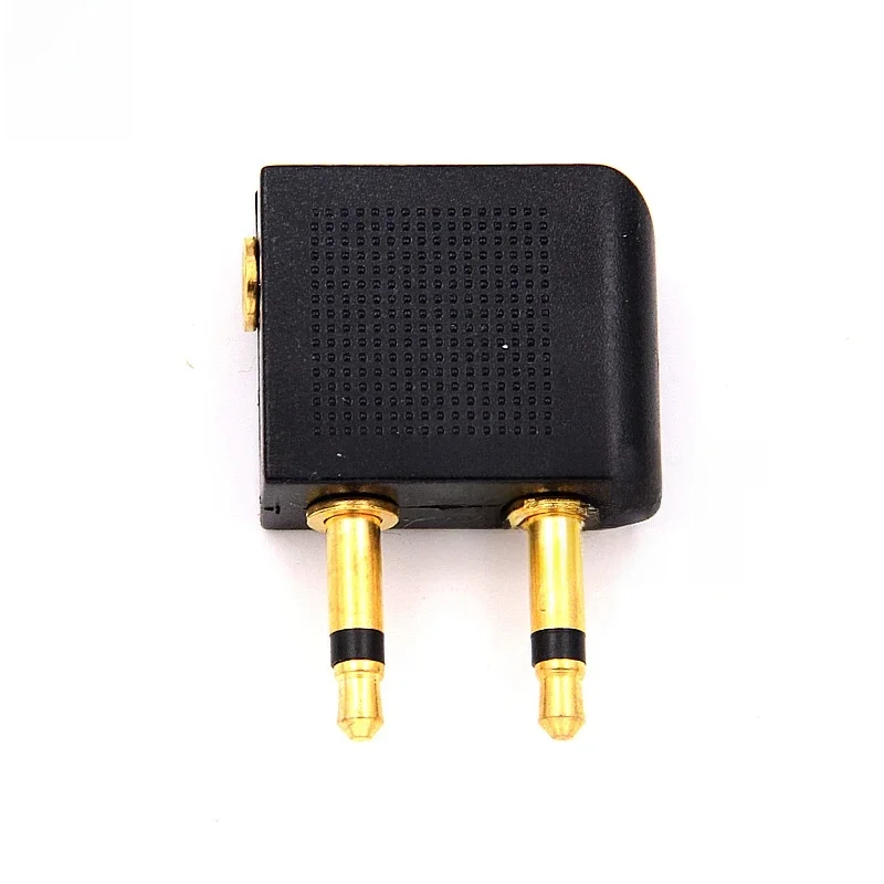 Nouveau 3.5mm compagnie aérienne avion écouteur casque Jack Audio connecteur prise adaptateur pour avion voyage casque écouteur