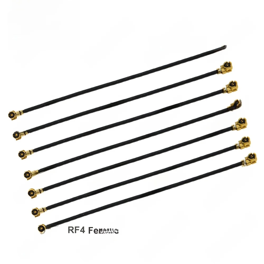 Câble queue de cochon RF IPX UFL RF1 femelle vers prise femelle RF4 RF1.13 MHF4, 2 pièces, cavalier d'extension pour routeur Modem 3g 4g