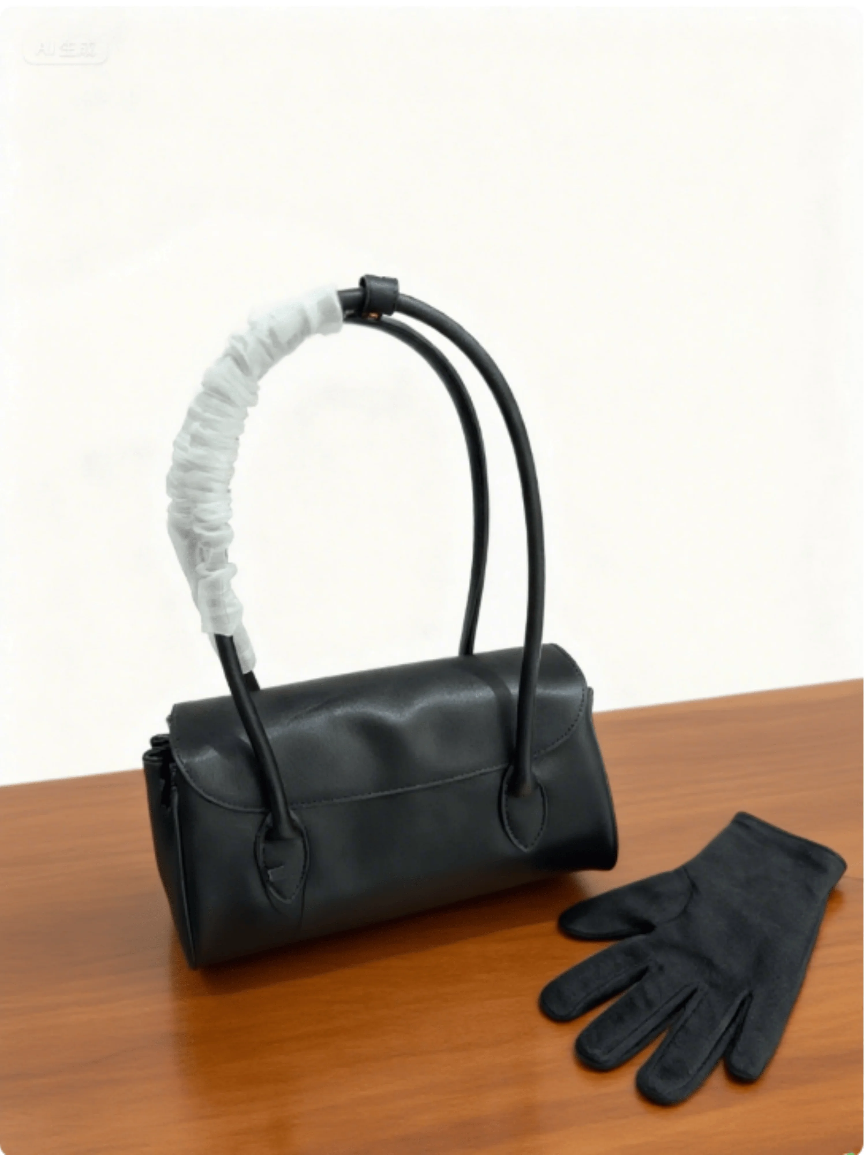 

2025 женская сумка-багет с длинной ручкой, новая модная элегантная простая большая вместительная ретро однотонная универсальная женская сумка 27*14 см