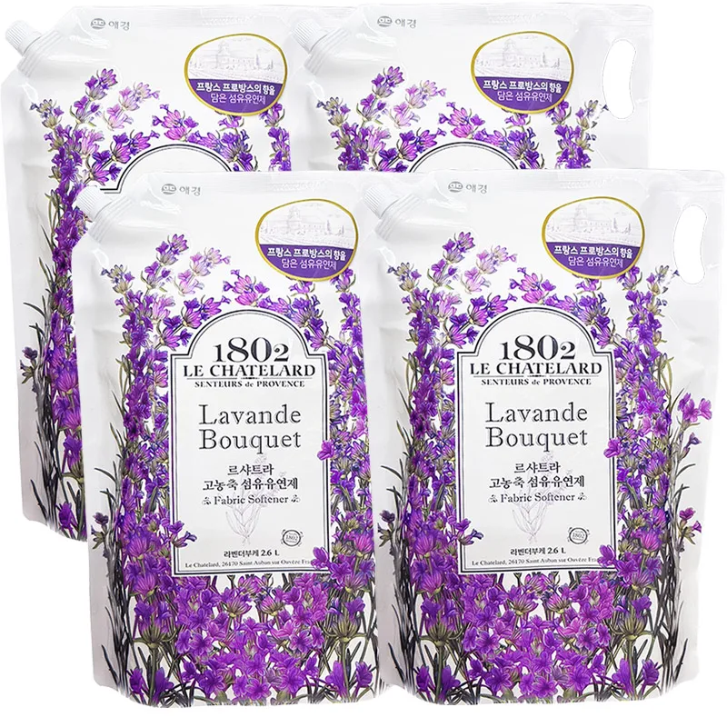 Lematra Fiber Flexible Lavender Bouquet 2.6L X 4 Fiber Flexible Laundry Flexible