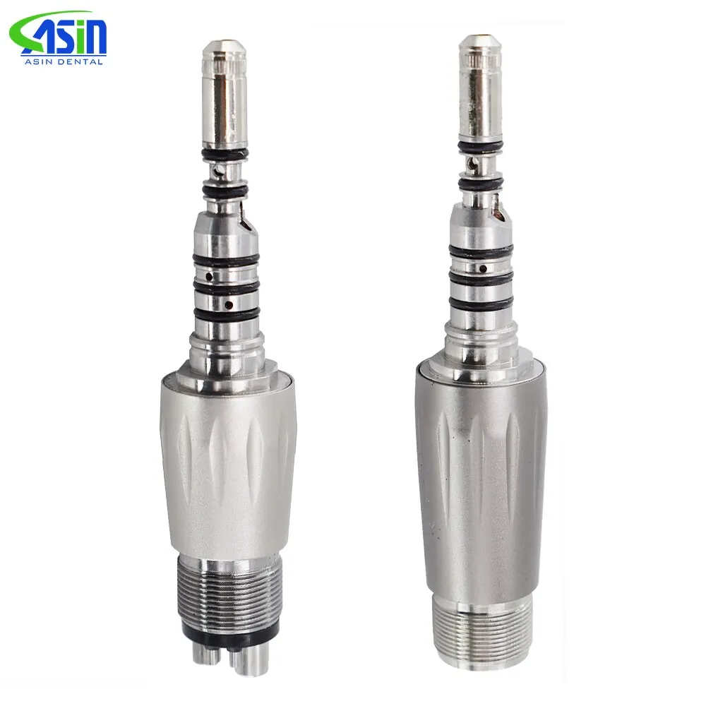 Dental handpiece Quick Coupler Coupling 2/4 Holes Self Illumination LED Used for KAVO High Speed Handpiece