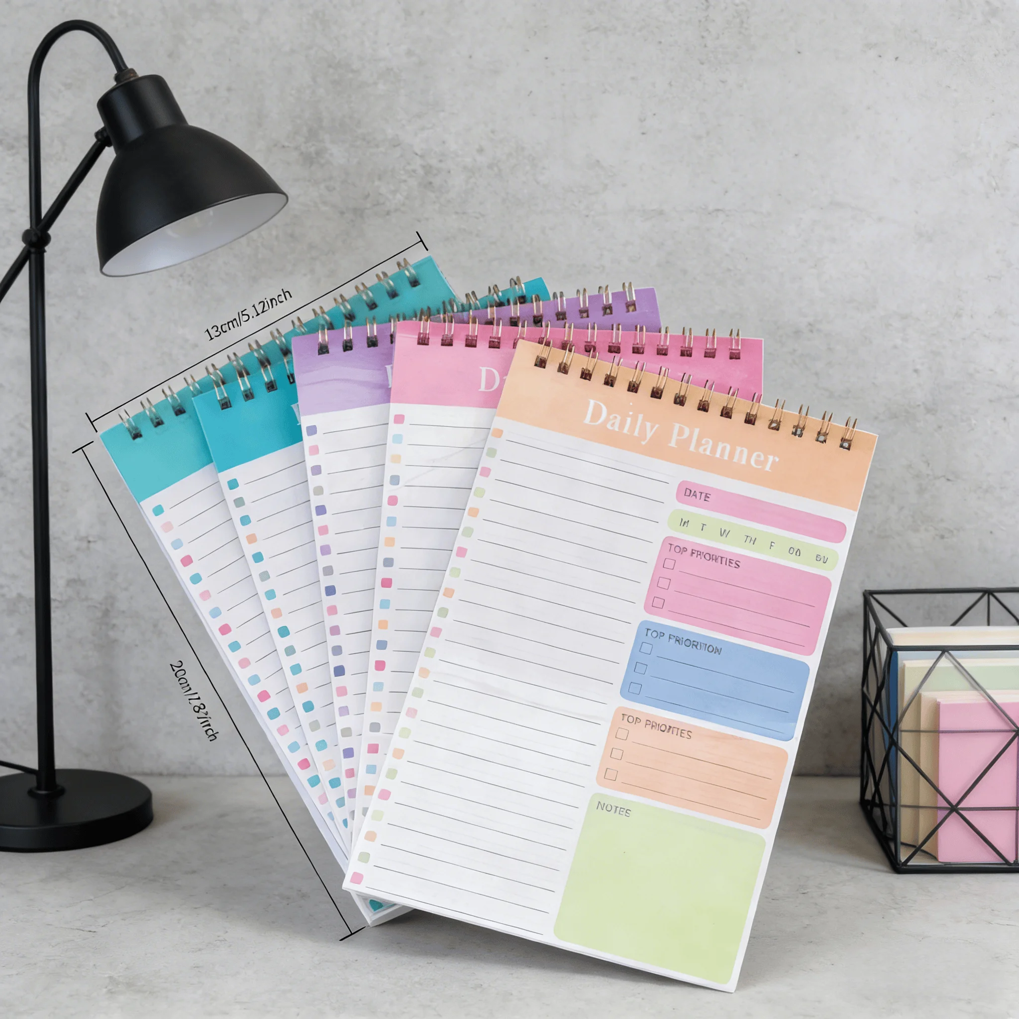 

Sleek A5 Planning Notebook - Minimalist Design for Clear Thinking & Daily Discipline, Convenient and Portable