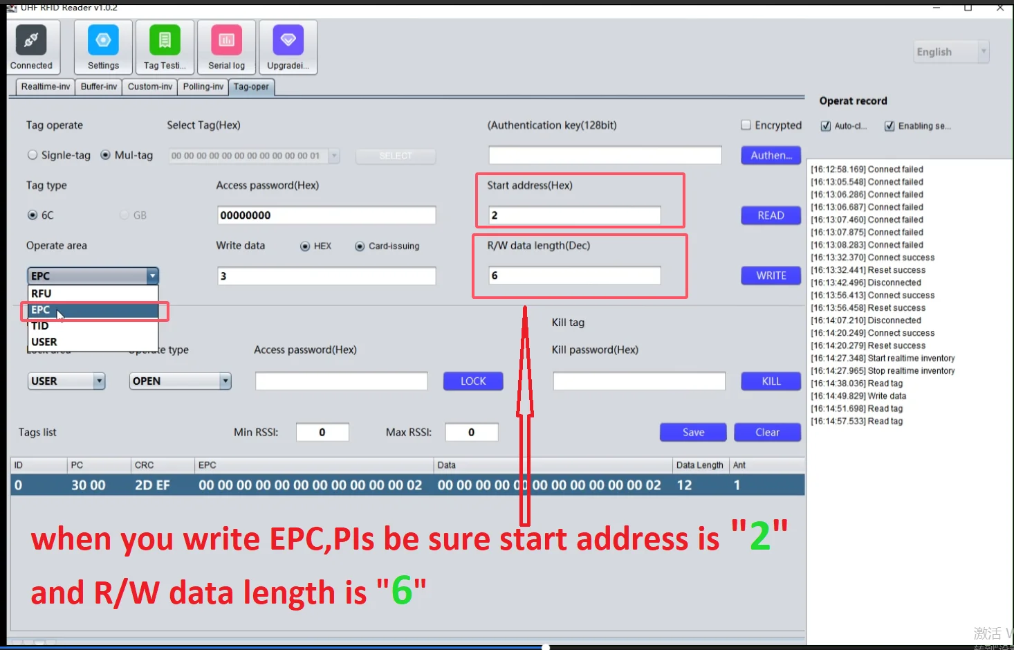 Yanpodo UHF TID Changeable 18000-6C Dry Inlay Tag ISO18000 6C TID EPC Writable Modifiable Rewritable Alterable Label
