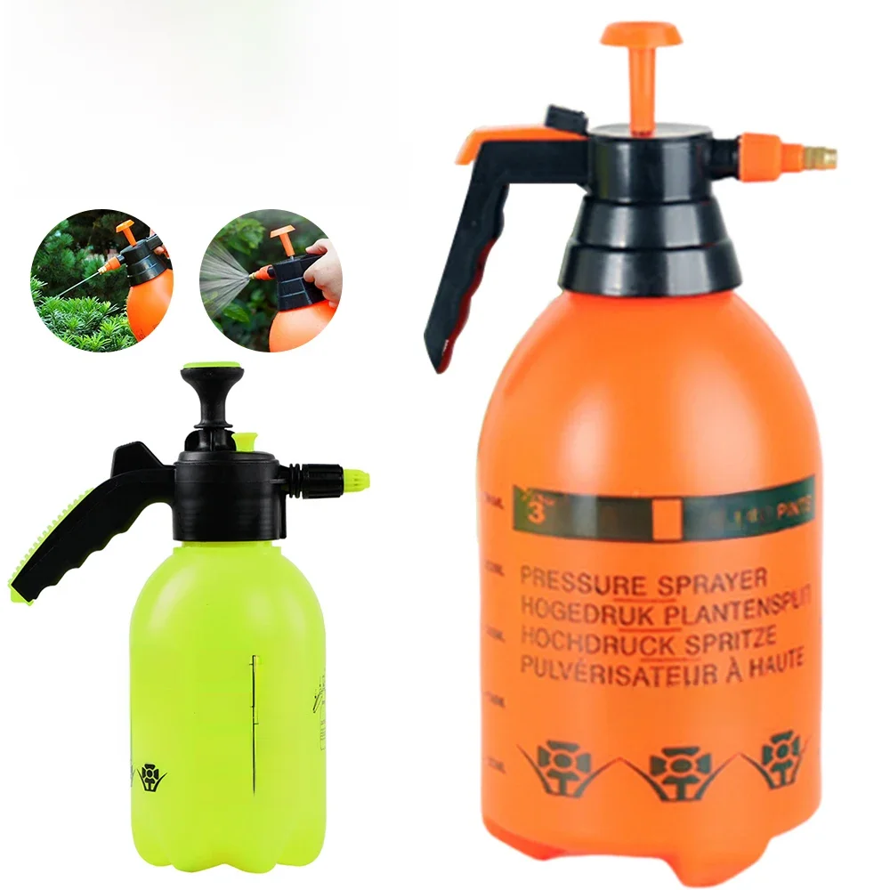 Pulvérisateur d'eau à pression manuelle portable, pulvérisateur de jardin, bouteille de pulvérisation de désinfection, arroseur de plantes, lavage de voiture, arrosoir, 2L, 3L