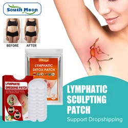 Lymphatic Slimming Patch Lose Weight Dredging Collaterals Dissipating Knots Underarm and Neck Lump Fat Burning Lymph Patch 10pcs