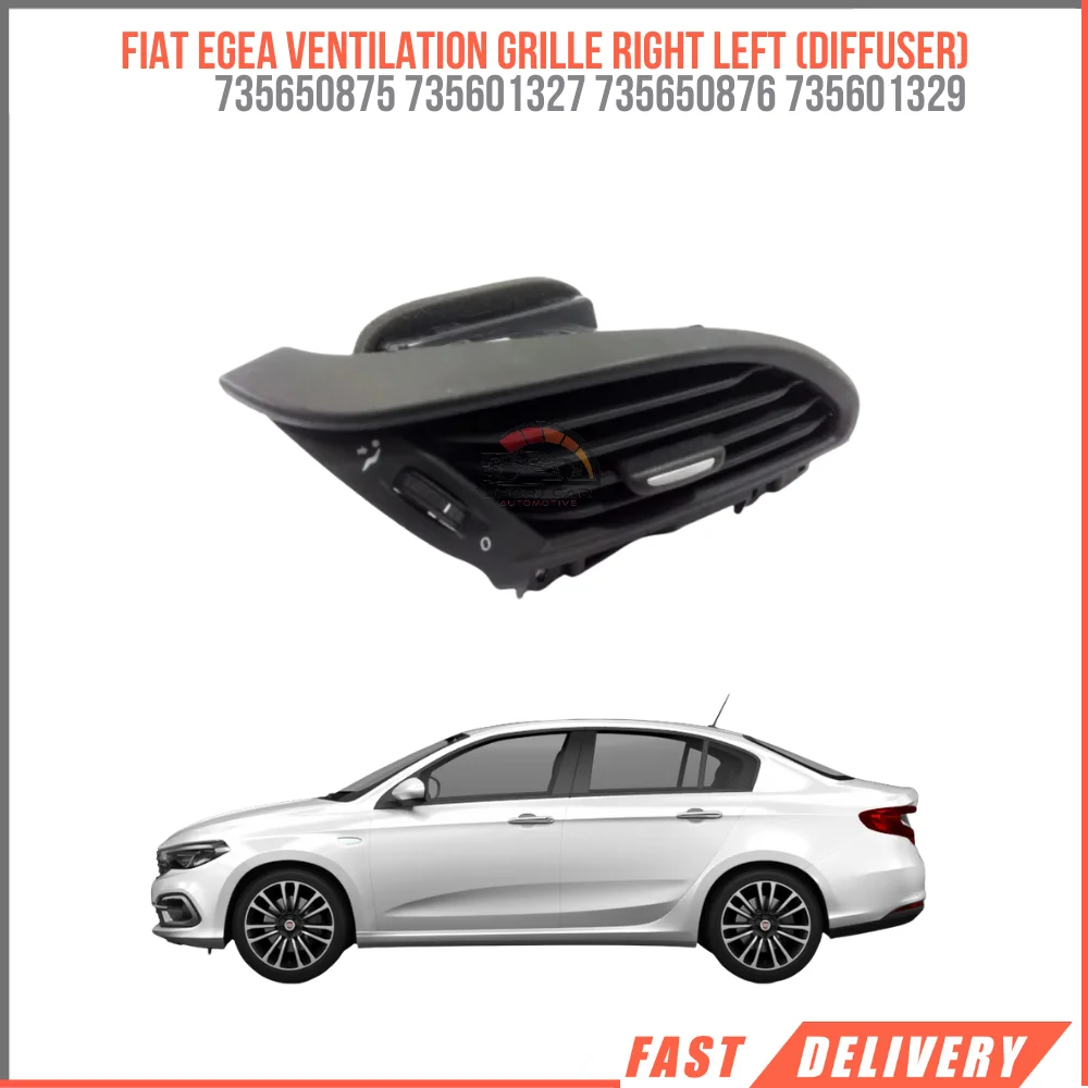 FOR FIAT EGEA VENTILATION GRILLE RIGHT LEFT (DIFFUSER) AFFORDABLE PRICE HIGH QUALITY 735650875 735601327 735650876 735601329