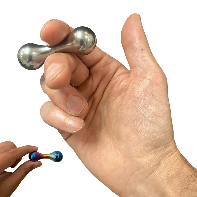 Knucklebone Titanium Alloy Bone Fingertip Top Baole Bead Begleri Toy Knucklebone Finger Limit EDC Anti Stress Autism ADHD Cool — zdjęcie 2