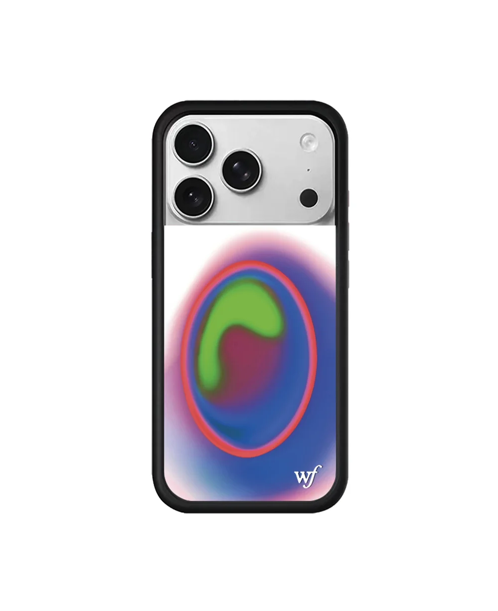 Wildflower INS الفراولة XCX جوز الهند جراب هاتف ل 17 16 15 14 13 12 برو ماكس زائد 16 15 برو ثلاثية الأبعاد WF الحب منقوشة الأحمر الخوخ غطاء #5