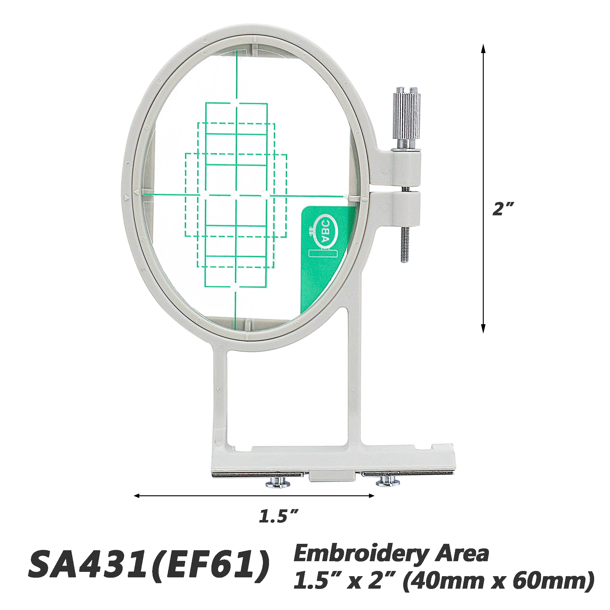 Sewing and Embroidery Hoop for Brother Innovis M280D SE600 SE270D SE350 PE550D M230E PE535 SE400 HE120 Babylock Machine Frame