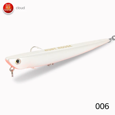 Воблер Hunthouse Bay RUF MANIC 99 мм 18,5 г, тонущий, для морской рыбалки, для ловли морского окуня, LW507
