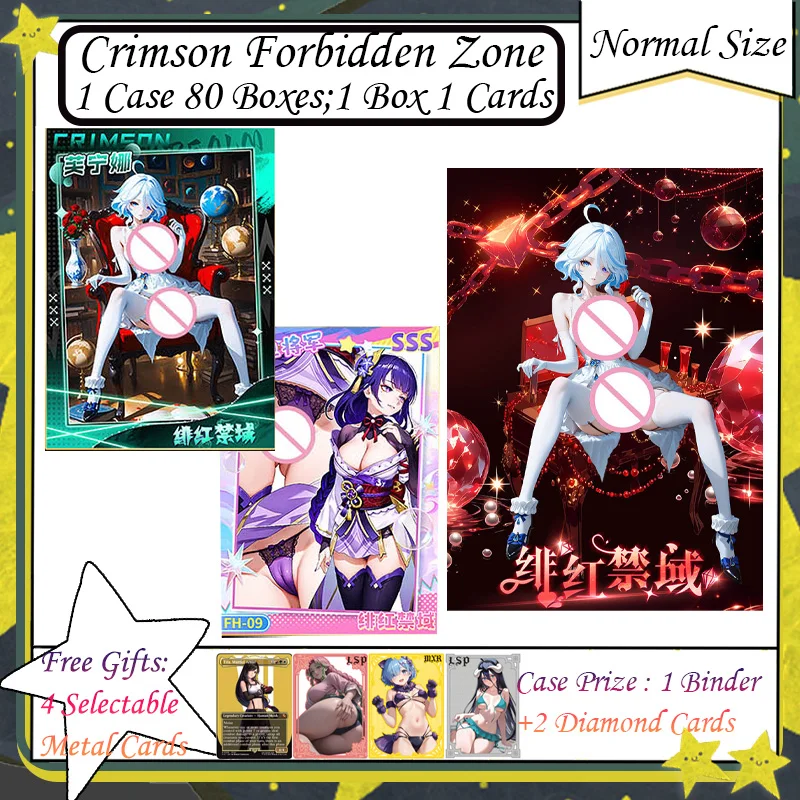 

Crimson Forbidden Zone New Goddess Story Аниме Персонаж Альбедо Незуко Рем Нами Купальник Бикини Waifu Booster Box Habbies Подарки