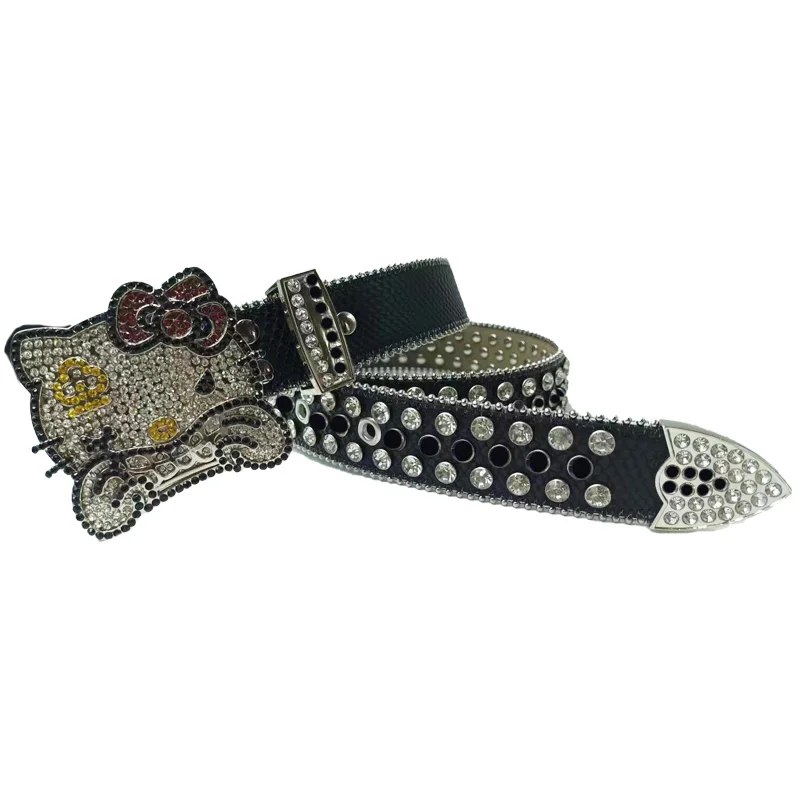 New Arrival Designer Western Rhinestone Belt Sparkle western Diamond Crystal Belt For Men Women