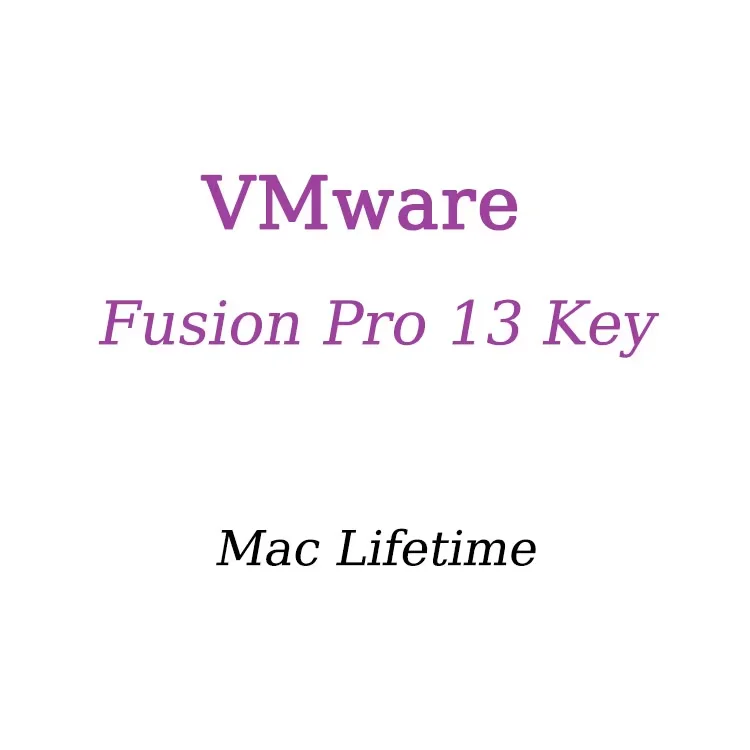 VMware Fusion Pro 13-Schlüssel für Mac Lifetime