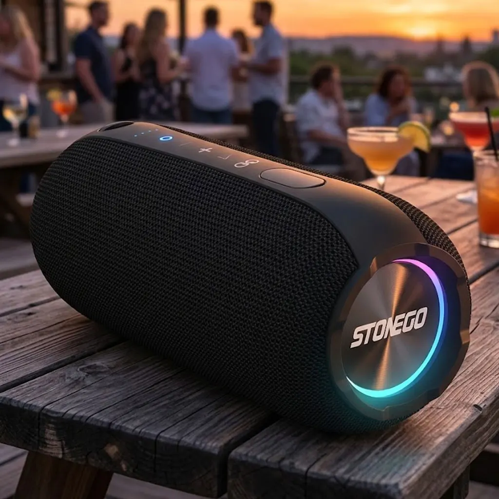 

Wireless Bluetooth Speaker Transparent Design RGB LED Light Portable TWS Dual Speakers High Bass Cyberpunk Style Sound Device Stereo Subwoofer for Desktop Home Party Camping Outdoors Travel US Stock Fast Shipping