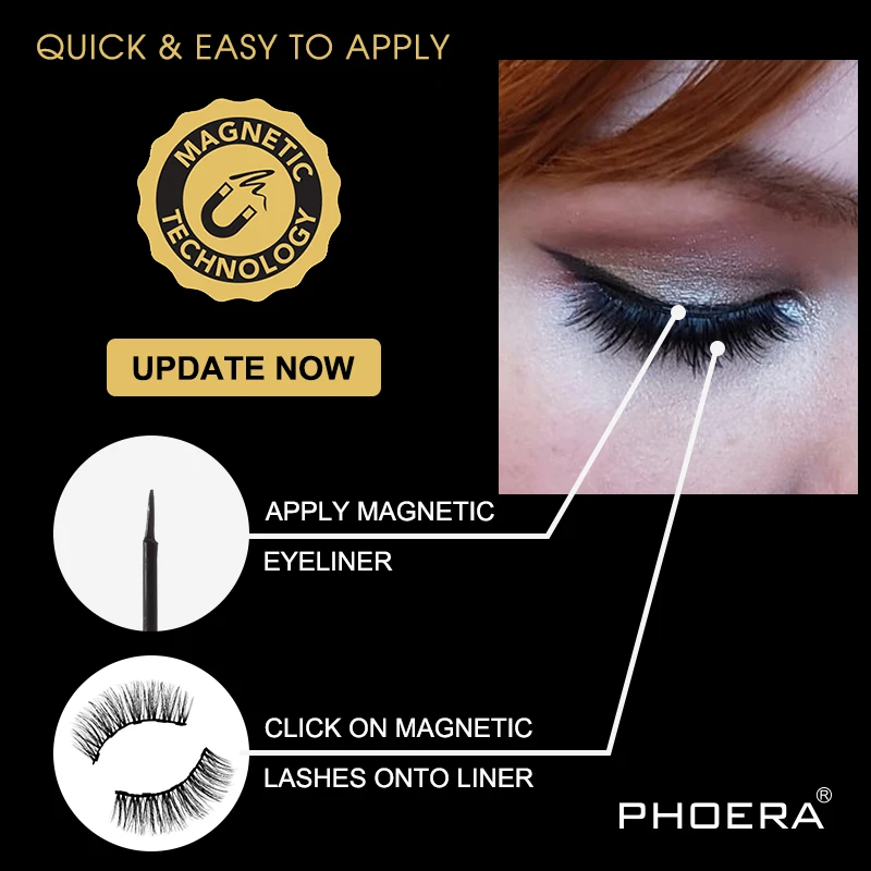 3D Reusable Magnet False Eyelashes Handmake Natural Ultra-thin Extension Thick Cross Magnetic Mink Lashes Makeup Tool