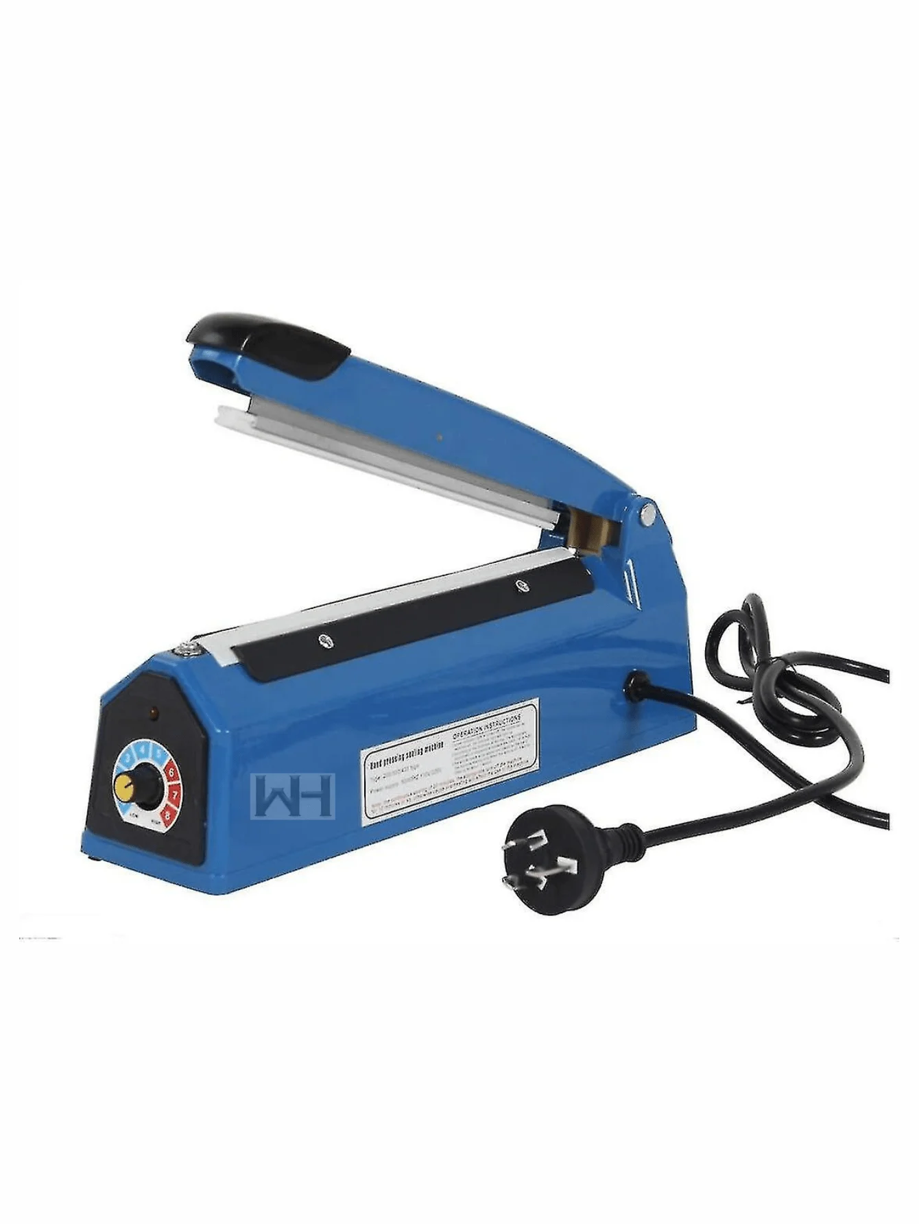 Manual portable plastic bag sealer machine