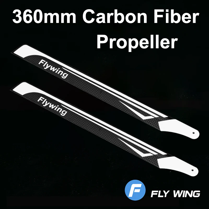 

360 мм основной лопасти ротора из углеродного волокна Пропеллер для Fly Wing FW450 FW450L V2 аксессуары для дистанционного управления