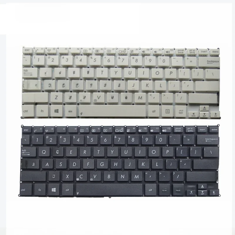 Klawiatura US/RU/UK/BR/SP/FR/English do laptopa ASUS X201 X202 X201E TP200S S200 S200E x202e Q200 Q200E X205T X205TA — zdjęcie 2