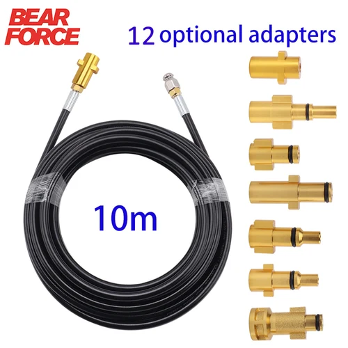 Limpiador de tuberías de manguera de limpieza de agua de drenaje de alcantarillado para Karcher Interskol Huter Hammer Nilfisk STIHL Bosch Lavor de alta presión