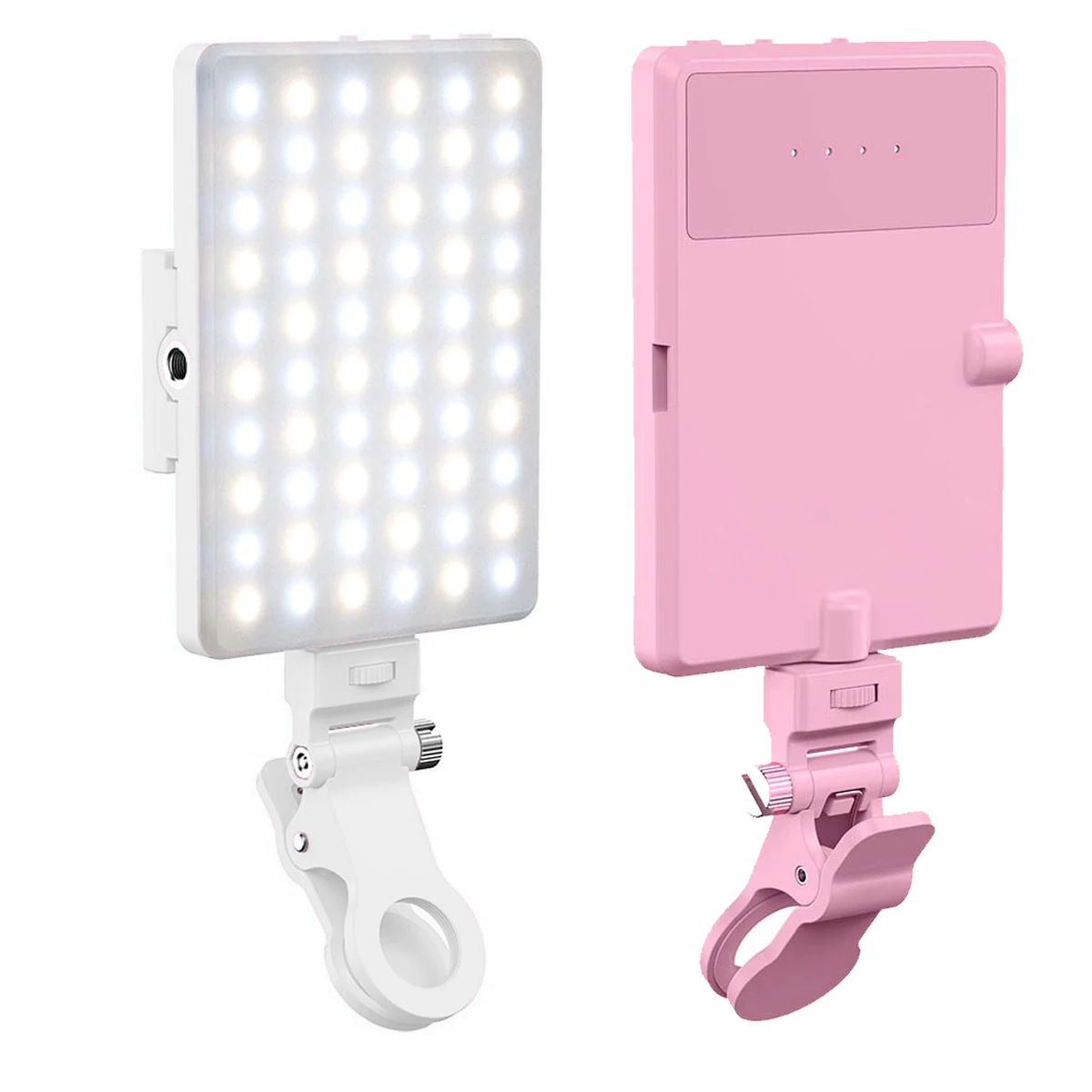 

Fosoto Potography Fill light Bi-color Led Phone Selfie Fill Light with Clip For Vlog lLive Streaming Camera Video Conference