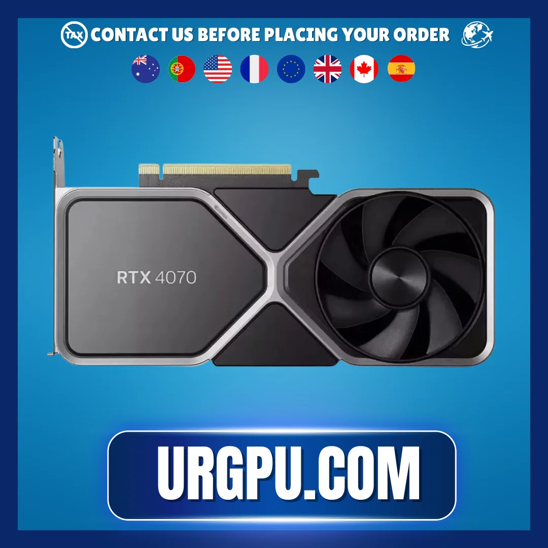 PNY GeForce RTX 4070 Verto Scheda Grafica 12 GB GDDR6X – NVIDIA, PCIe 4.0, 7680x4320 Pixel, DirectX 12 Ultimate