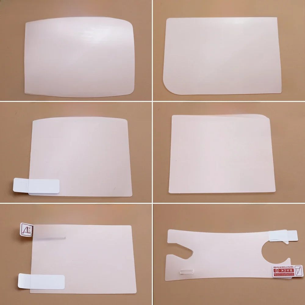 2 pièces pour protecteur d'écran LCD Film de protection pour Gameboy couleur pour GBA GBA SP GBC GB GBP GBM pour Console de jeu Gameboy Advance