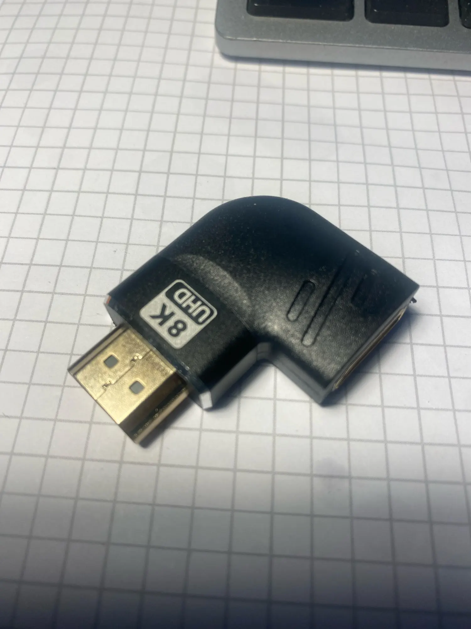 HDMI 2.1 Adapter 8K 60Hz 4K 120Hz Male to Female Converter photo review